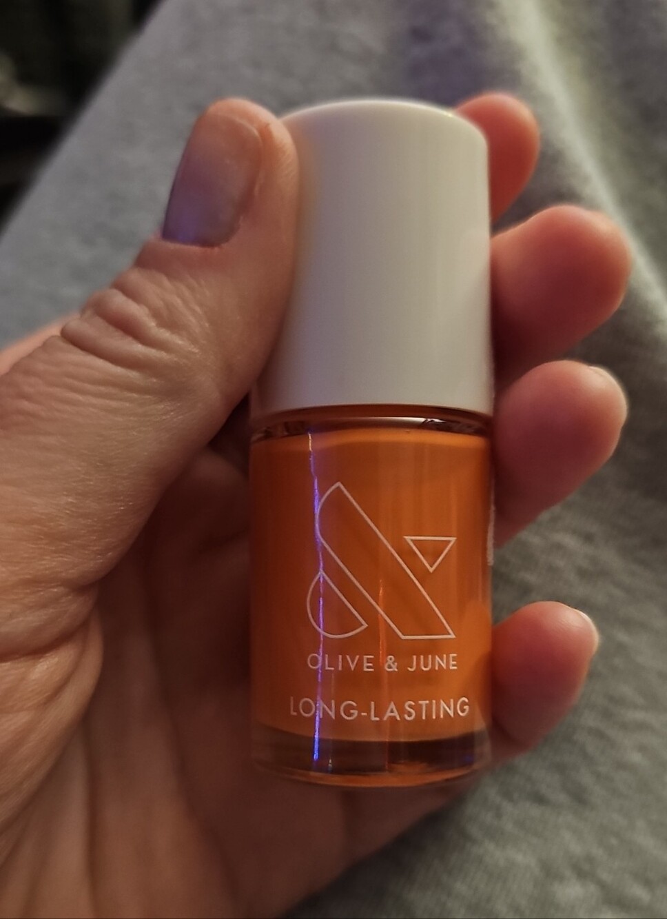 Long-Lasting Nail Polish — Orange